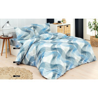 Постільна білизна Бязь бавовна 200x220 (ТМ LORAN) Cizgi v1, Туреччина