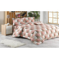 Постільна білизна Бязь бавовна 200x220 (ТМ LORAN) Lina v4, Туреччина