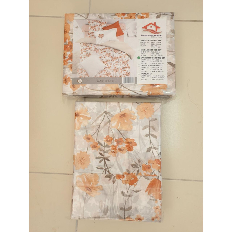 Постільна білизна Бязь бавовна 200x220 (ТМ LORINE), Туреччина