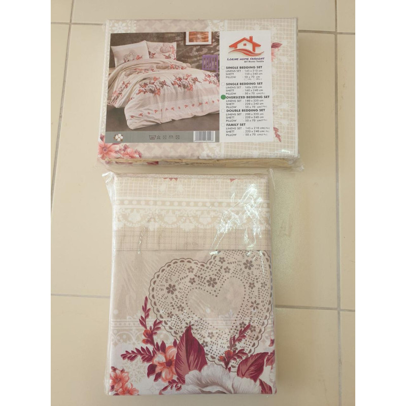 Постільна білизна Бязь бавовна 200x220 (ТМ LORINE), Туреччина