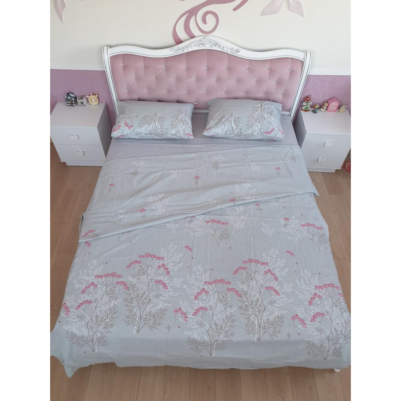 Постільна білизна двоспальна Бязь бавовна 180х220 (ТМ LORINE), Туреччина