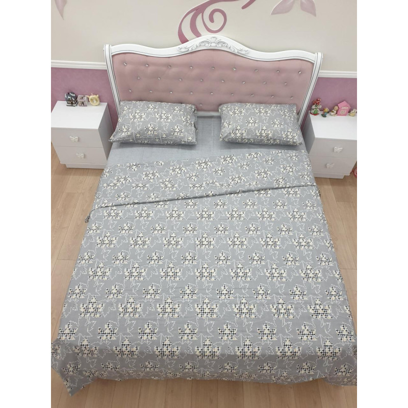Постільна білизна двоспальна Бязь бавовна 180х220 (ТМ LORINE), Туреччина