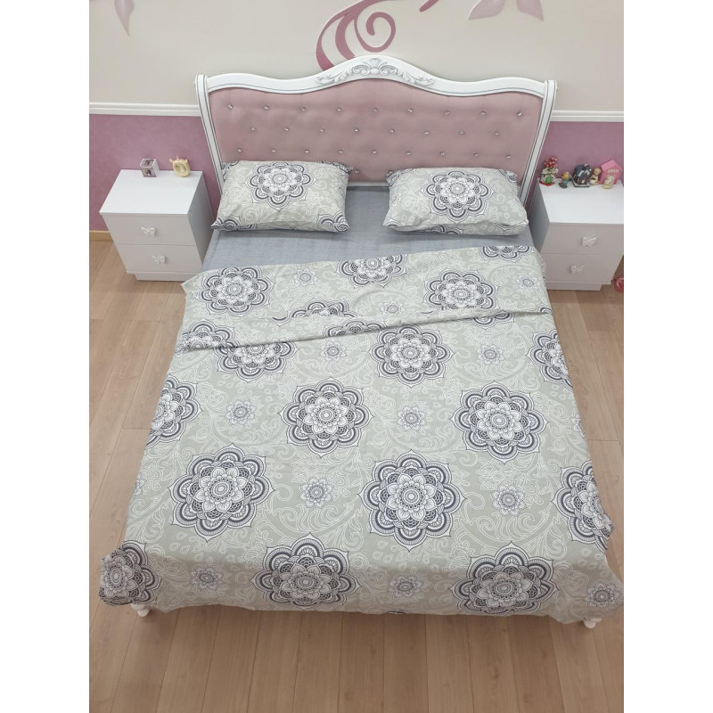 Постільна білизна двоспальна Бязь бавовна 180х220 (ТМ LORINE), Туреччина