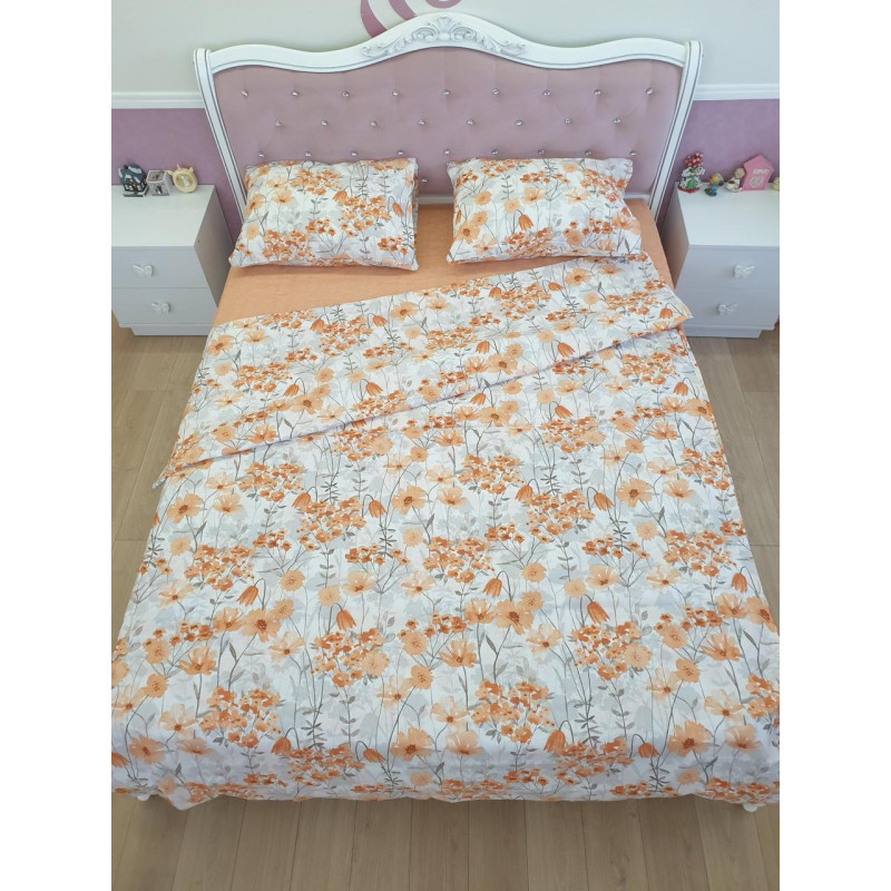 Постільна білизна двоспальна Бязь бавовна 180х220 (ТМ LORINE), Туреччина