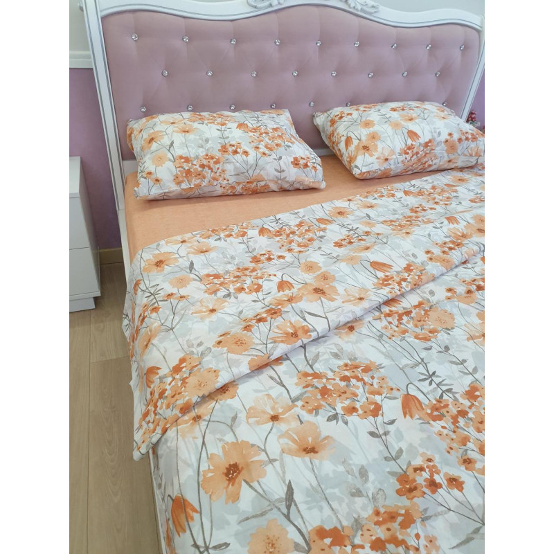 Постільна білизна двоспальна Бязь бавовна 180х220 (ТМ LORINE), Туреччина