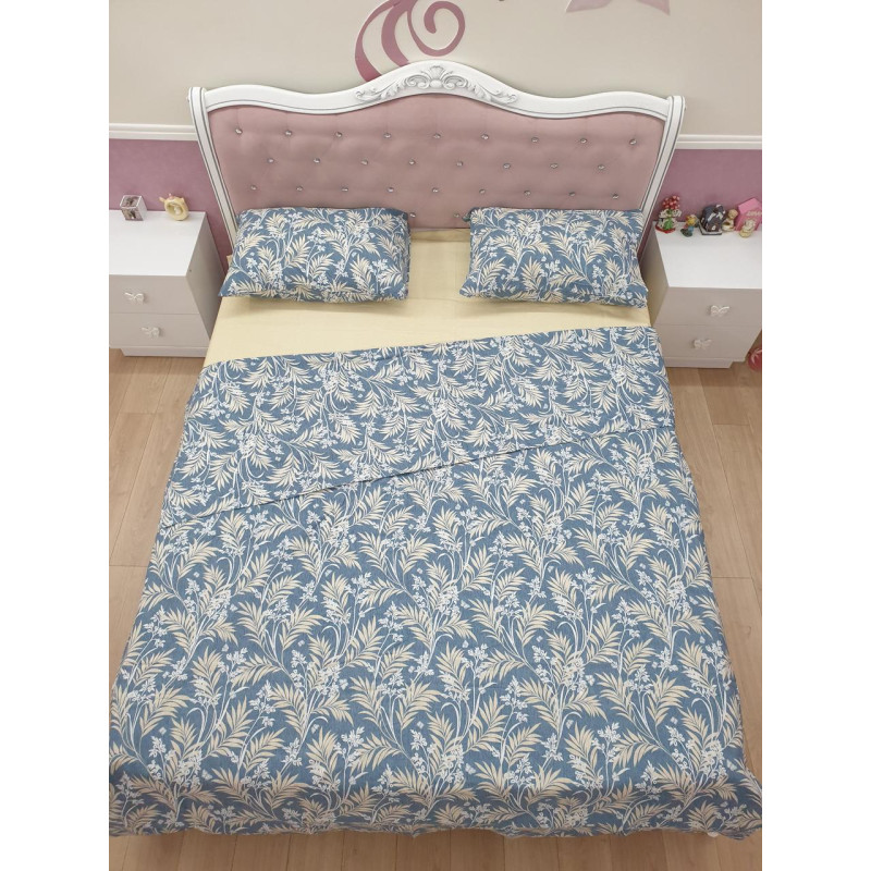 Постільна білизна двоспальна Бязь бавовна 180х220 (ТМ LORINE), Туреччина