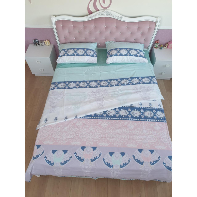 Постільна білизна двоспальна Бязь бавовна 180х220 (ТМ LORINE), Туреччина