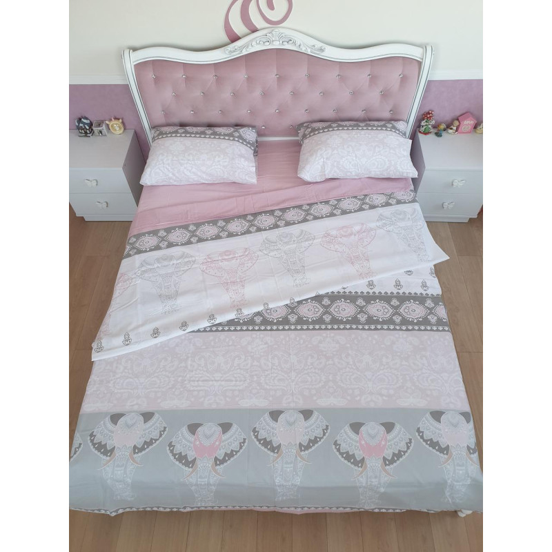 Постільна білизна двоспальна Бязь бавовна 180х220 (ТМ LORINE), Туреччина