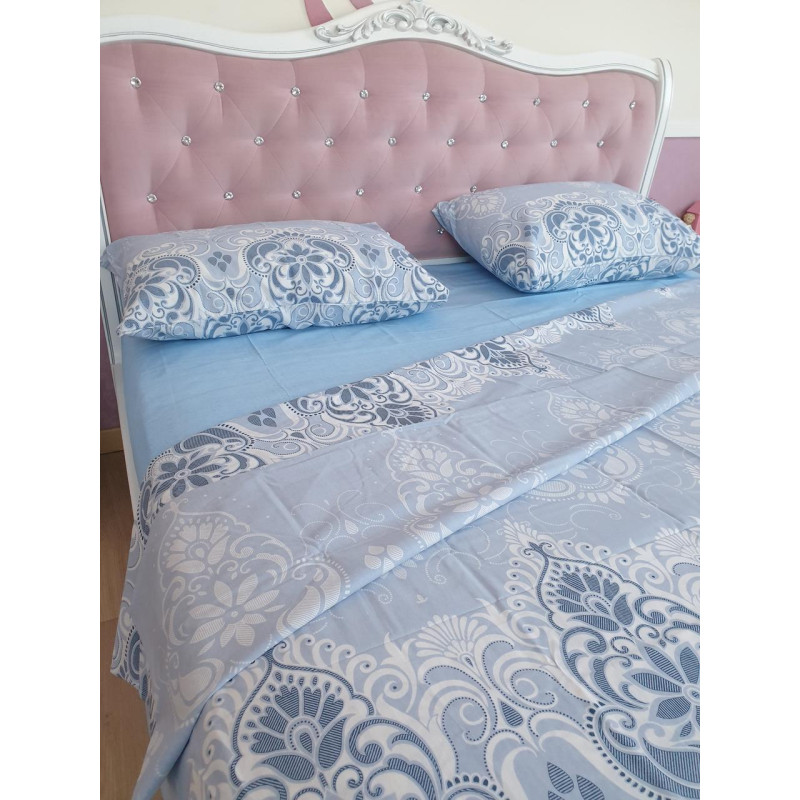 Постільна білизна двоспальна Бязь бавовна 180х220 (ТМ LORINE), Туреччина