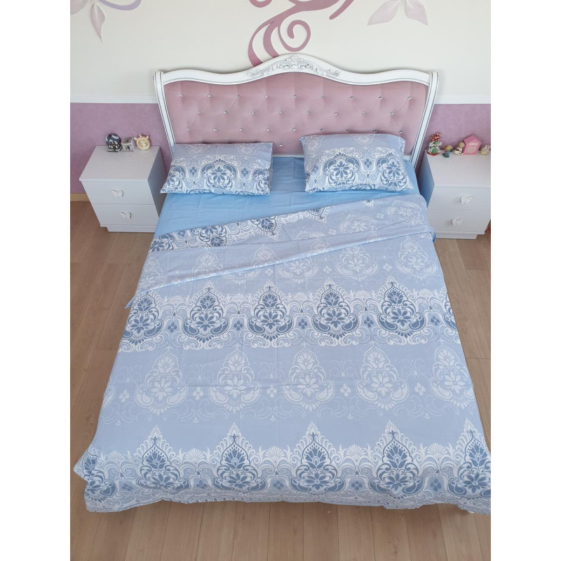 Постільна білизна двоспальна Бязь бавовна 180х220 (ТМ LORINE), Туреччина