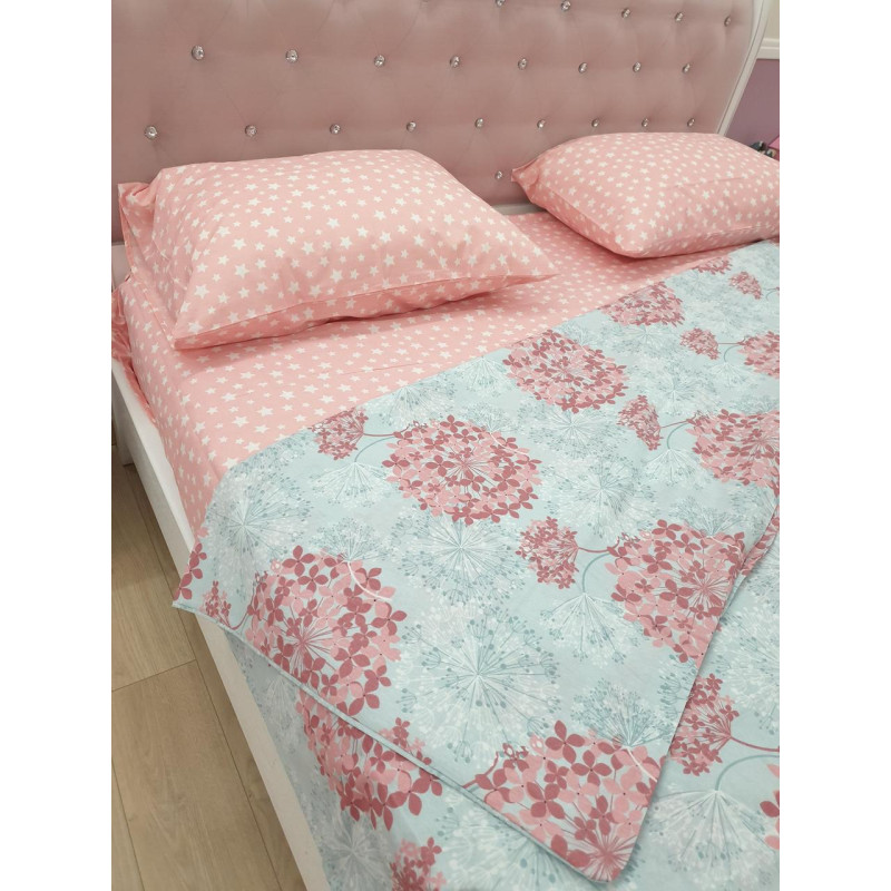 Постільна білизна двоспальна Бязь бавовна 180х220 (ТМ LORINE), Туреччина