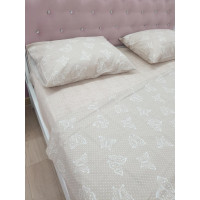 Постільна білизна двоспальна Бязь бавовна 180х220 (ТМ LORINE), Туреччина