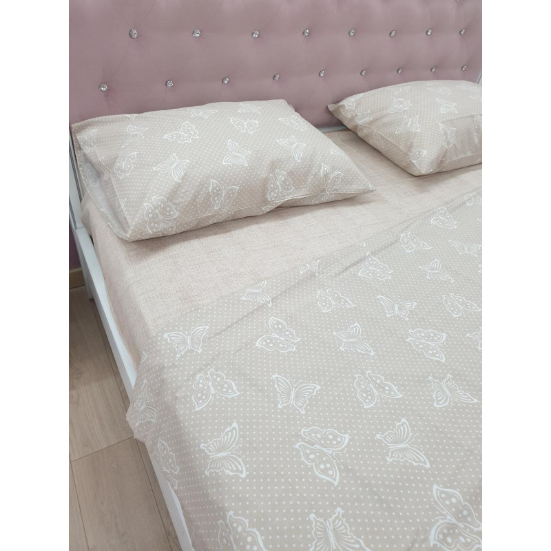 Постільна білизна двоспальна Бязь бавовна 180х220 (ТМ LORINE), Туреччина