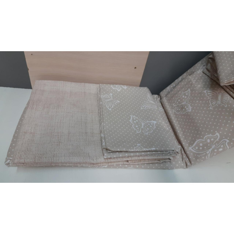 Постільна білизна двоспальна Бязь бавовна 180х220 (ТМ LORINE), Туреччина