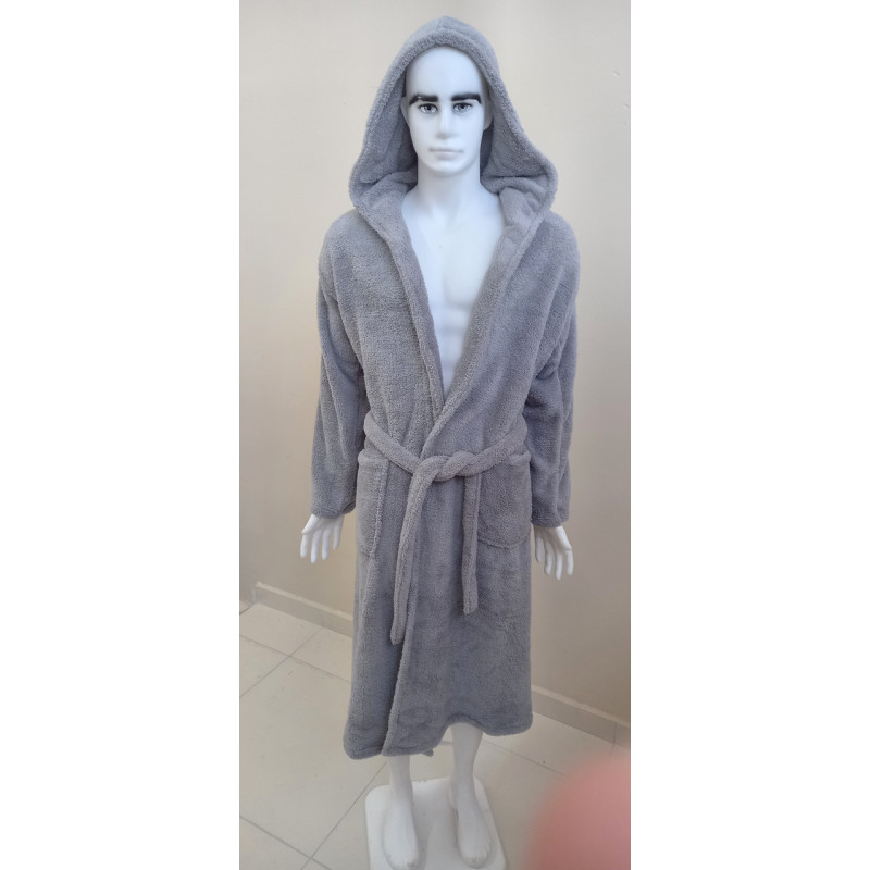 Халат чоловічий махровий Welsoft (TM Zeron), Cri — 2XL — Туреччина