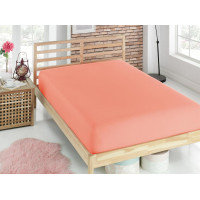 Простыня на резинке трикотажная 160х200 (TM Zeron) Mercan, Турция