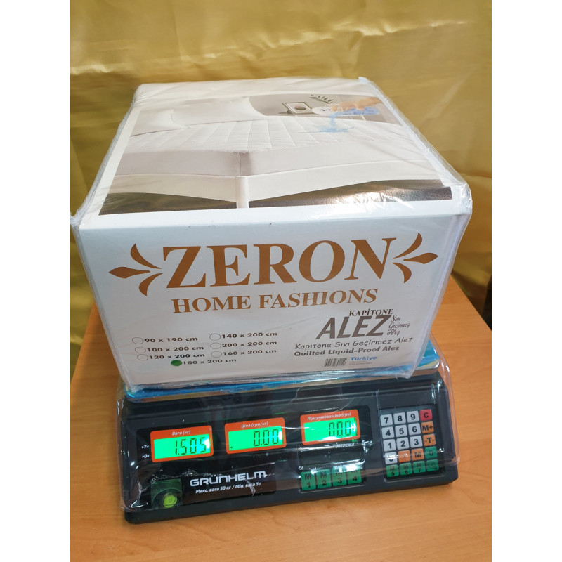 Наматрацник водонепроникний стьобаний Allez fitted (гумка по периметру) 180х200 (TM Zeron), Туреччина