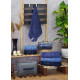 Рушники бамбуковые 50х90 (3шт) 530 г/м2 (TM Zeron) Aynali Agac Bamboo Desen, Турция