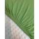 Простынь на резинке трикотажная 90х200 YESIL (ТМ Zeron), Турция