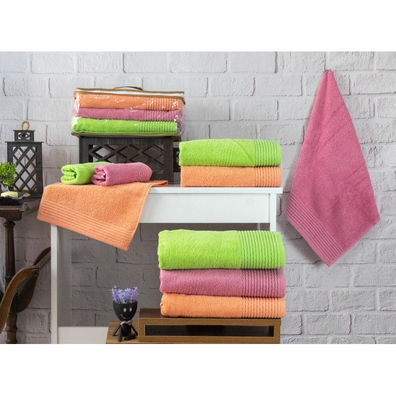 Кухонные полотенца махровые 30х50 (3 шт.) 450 г/м2 (TM ZERON) MERMER, Турция