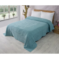 Махрове простирадло бавовна 200х220 (TM Zeron) 460 г/м2 AVDAR DESEN Yesil, Туреччина