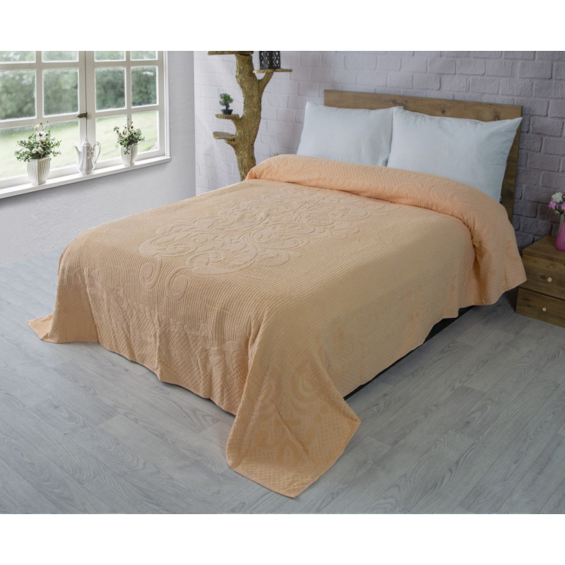Махровое простынь хлопок 200х220 (TM Zeron) 460 г/м2 AVDAR DESEN Somun, Турция