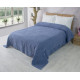 Махрове простирадло бавовна 200х220 (TM Zeron) 460 г/м2 BAWER DESEN Lacivert, Туреччина