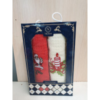 Кухонные полотенца Вафельные (ТМ ZERON) хлопок 40*60 (2шт.) Турция