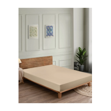 Простирадло на гумці трикотажне 160х200 Cappuccino (TM Zeron), Туреччина