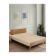 Простирадло на гумці трикотажне 180х200 Cappuccino (TM Zeron), Туреччина