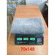 Рушники махрові бавовна 70х140 (1 шт.) 480 г/м2 (TM Zeron), Туреччина  СІРИЙ