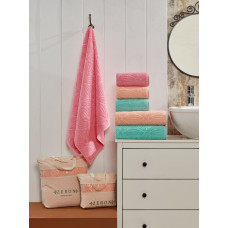 Рушники MICROCCOTON NOKTALI 690 г\м2 50х90 (3 шт) в упаковці