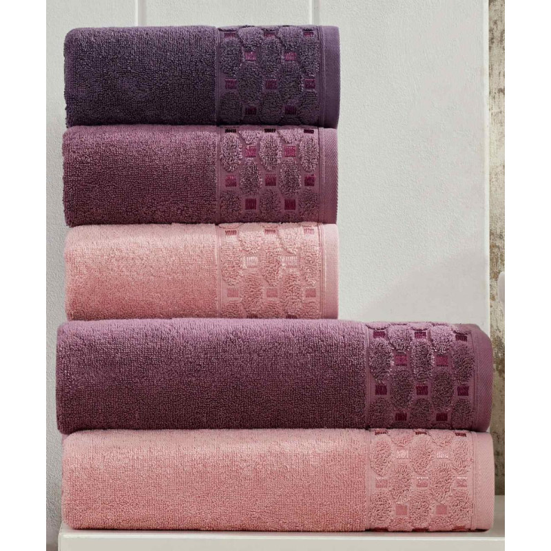 Рушники MICROCCOTON NOKTALI 690 г\м2 50х90 (3 шт) в упаковці