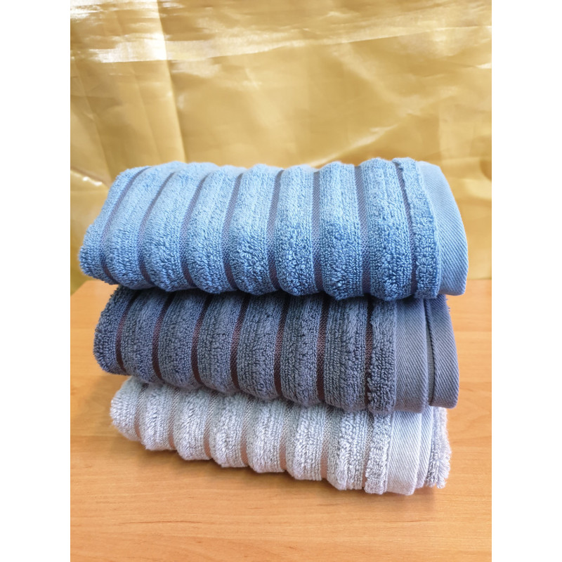 ПОЛОТЕНЦЯ MICROCCOTON YOL 690 Г/М2 70x140 (3 ШТ) В ПАКОВКУ
