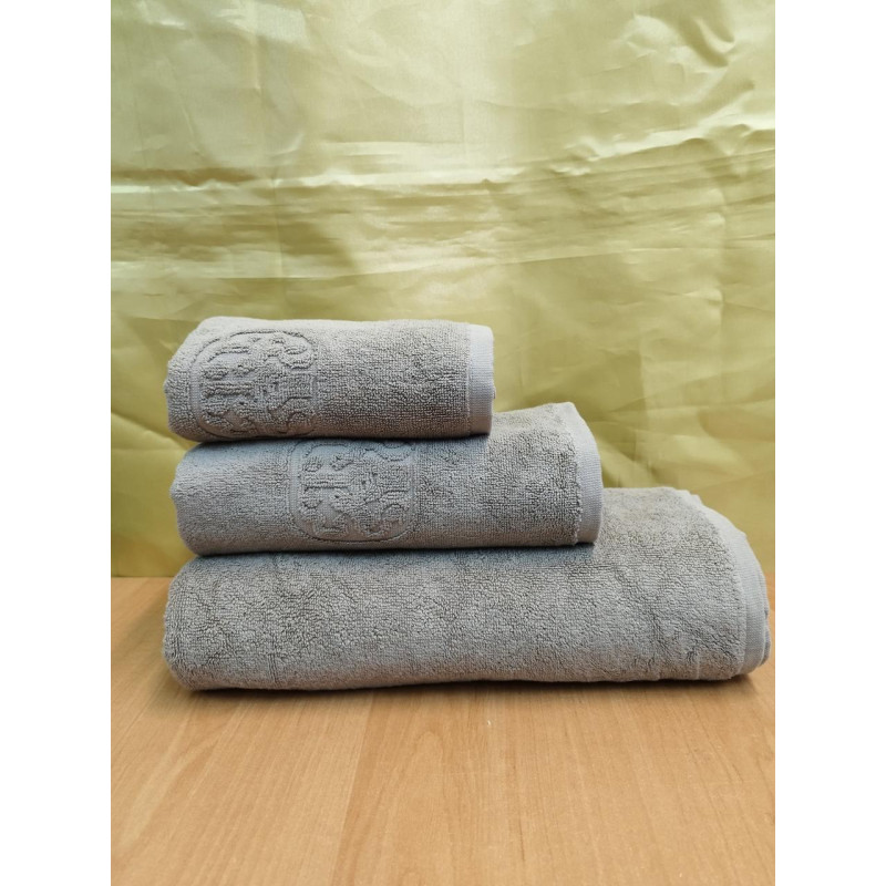 Рушники махрові бавовна жакард 50х100 (1шт) 590 г/м2 (TM ZERON) Damask Туреччина