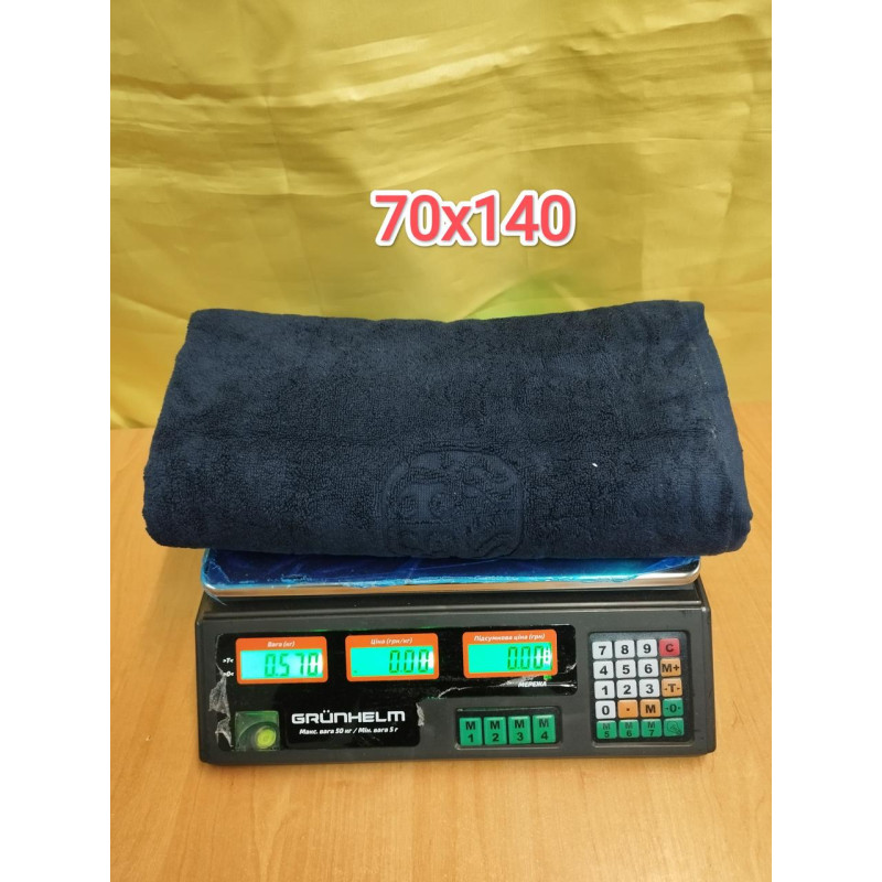Рушники махрові бавовна 70х150 (1 шт.) 590 г/м2 (TM ZERON) AMASK, Туреччина