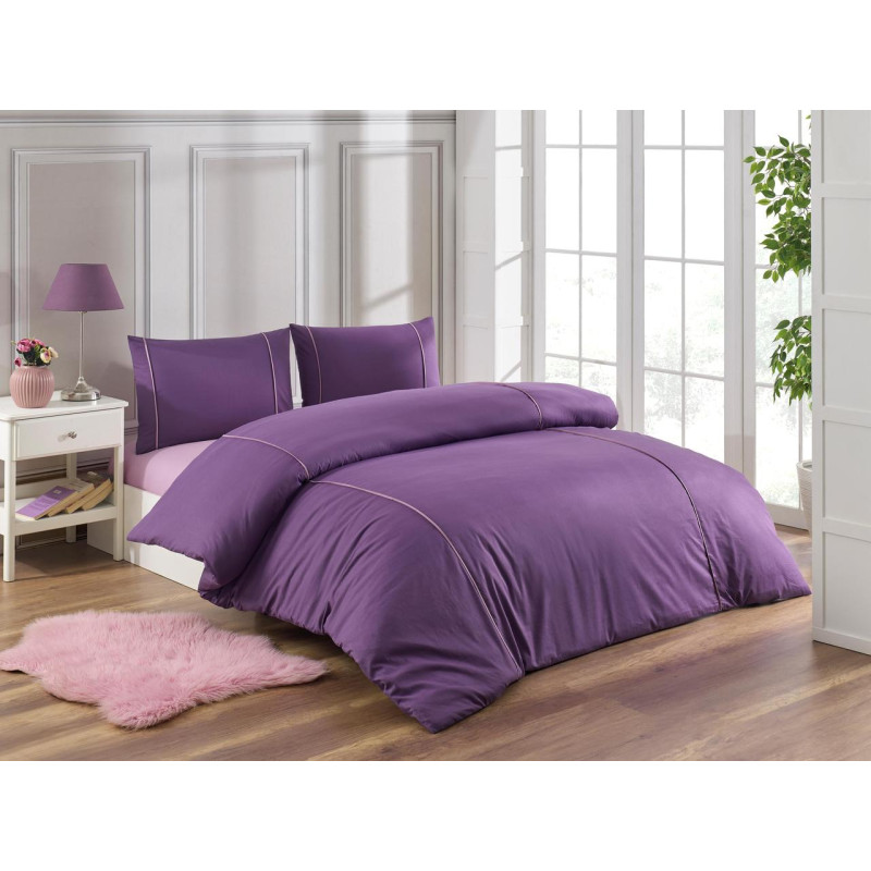 Постельное белье с простыней на резинке V3