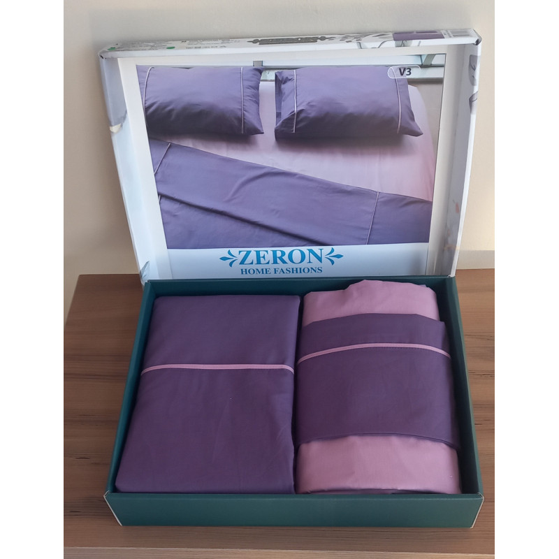 Постельное белье с простыней на резинке V3