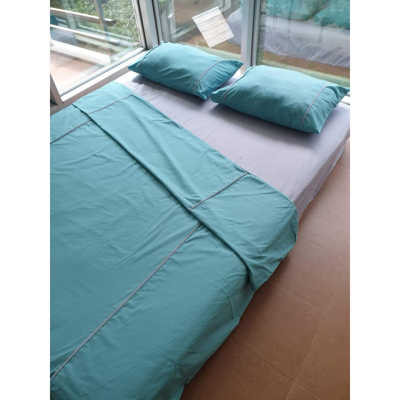 Постельное белье с простыней на резинке V6+