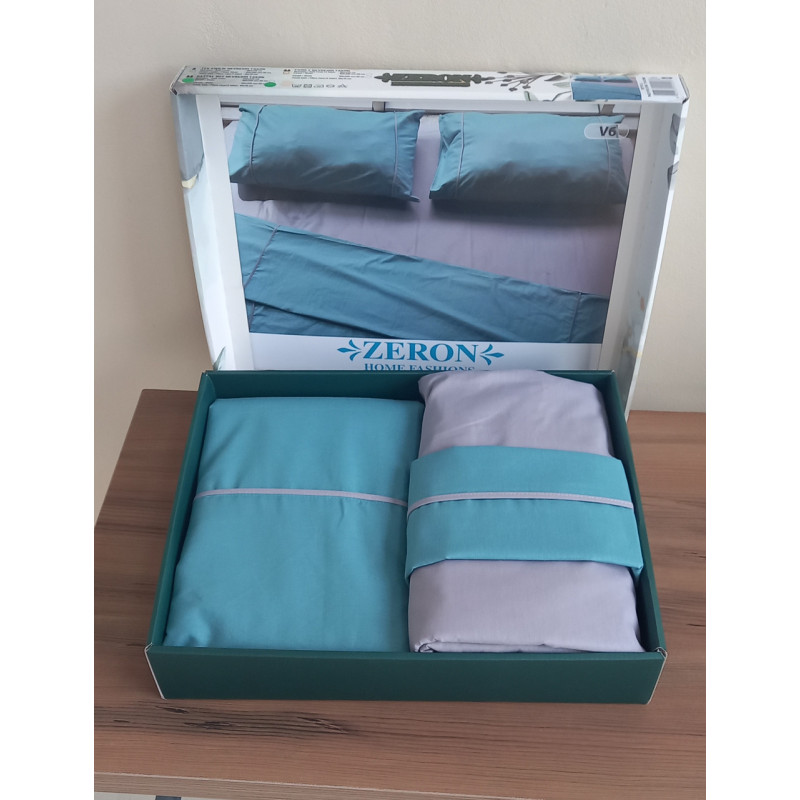 Постельное белье с простыней на резинке V6+