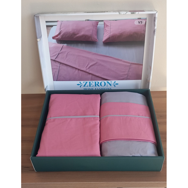 Постельное белье с простыней на резинке V5+