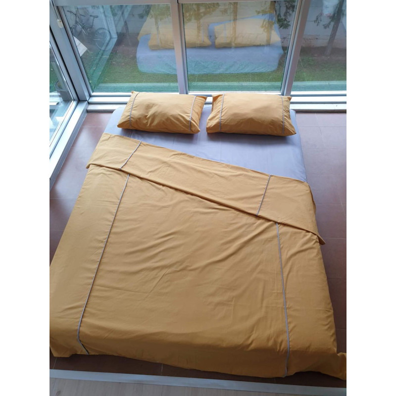 Постельное белье с простыней на резинке V4+