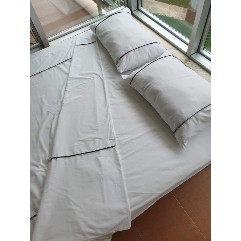 Постельное белье с простыней на резинке V2+