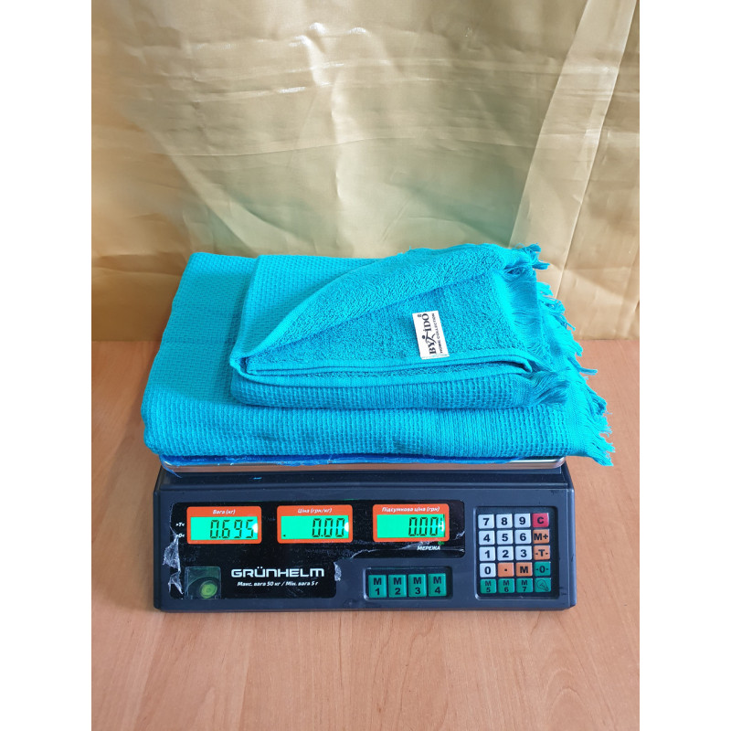 Рушники махрові бавовна 50х90 (1 шт.) 520 г/м2, TM Zeron, Туреччина