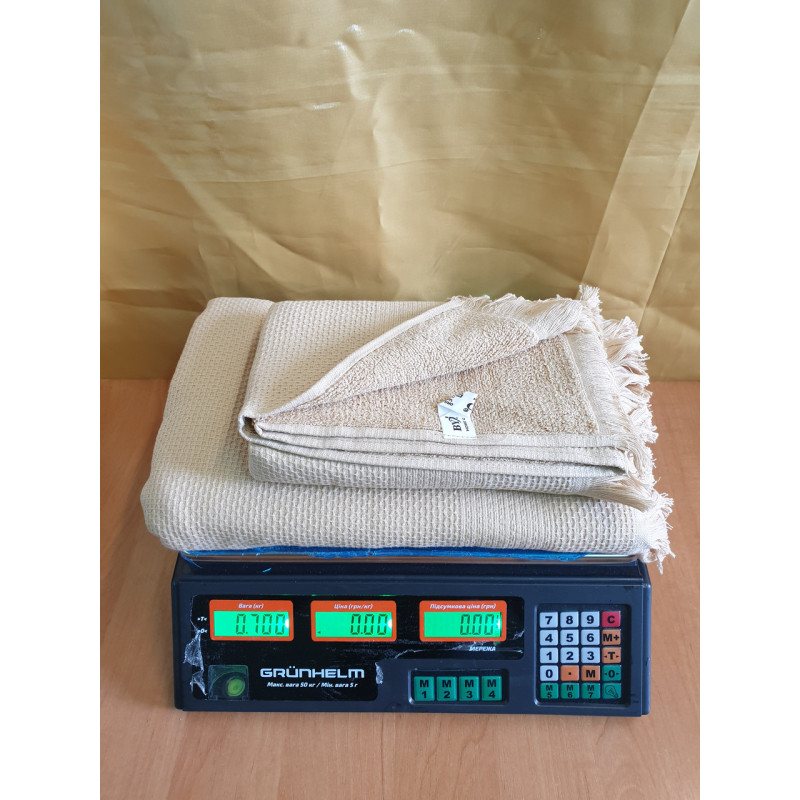 Рушники махрові бавовна 50х90 (1 шт.) 520 г/м2, TM Zeron, Туреччина