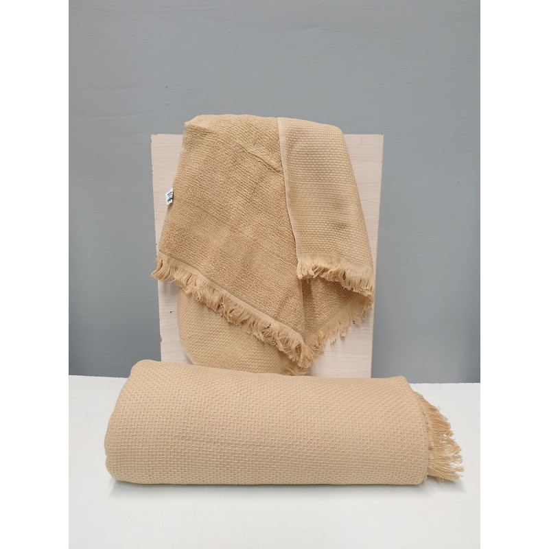 Рушники махрові бавовна 50х90 (1 шт.) 520 г/м2, TM Zeron, Туреччина