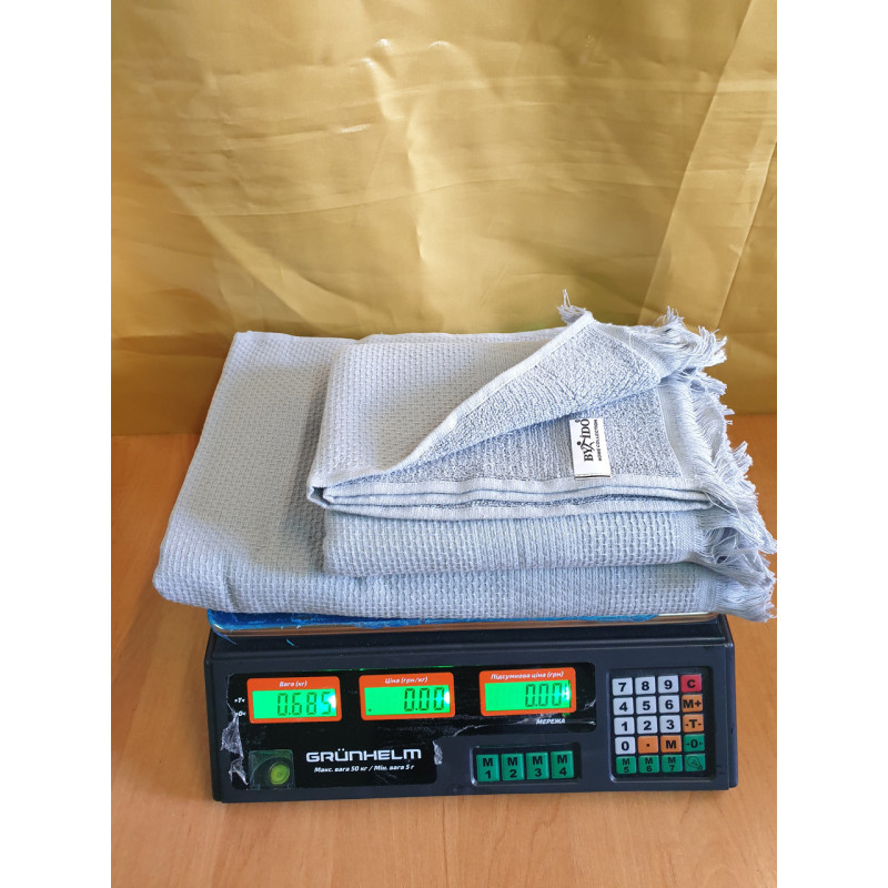 Рушники махрові бавовна 50х90 (1 шт.) 520 г/м2, TM Zeron, Туреччина