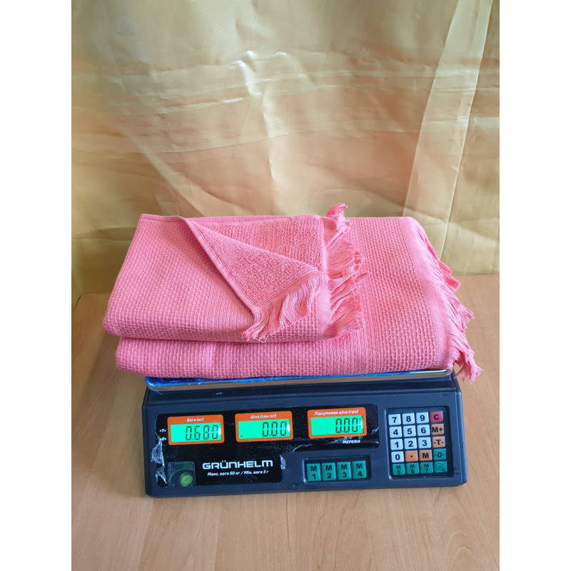 Рушники махрові бавовна 70х140 (1 шт.) 550 г/м2 (TM Zeron), Туреччина