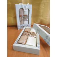 Кухонные полотенца Вафельные (ТМ Nilteks) хлопок 40х60 (2шт.) Турция