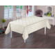 Скатерть тефлоновая  прямоугольная  Masari Damask 160х220  Crem, Турция